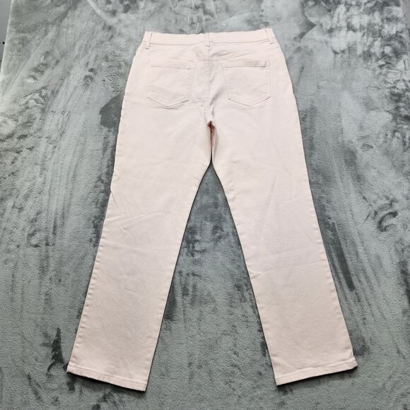Gloria Vanderbilt Jeans Womens 12 SHORT Light Pink Amanda High Rise Tapered Slim - Picture 4 of 16